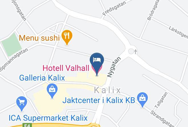 Kalix - Hotell Valhall Maps