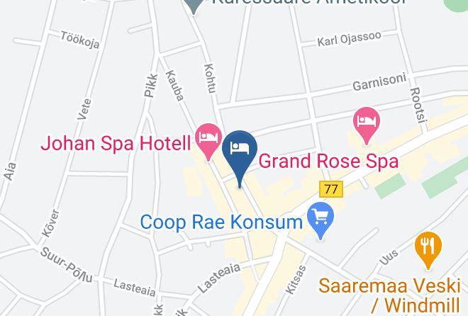 Hotell Vanalinna Map