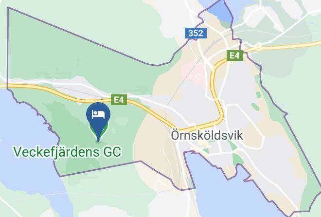 Ornskoldsvik - Hotell Veckefjarden Maps