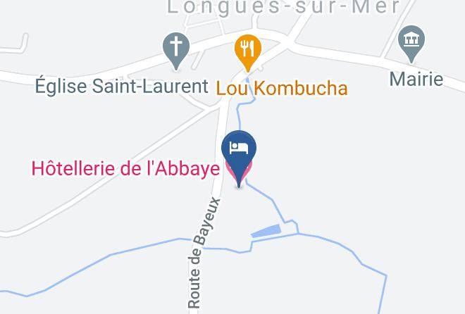 Calvados - Hotellerie De L'abbaye Maps