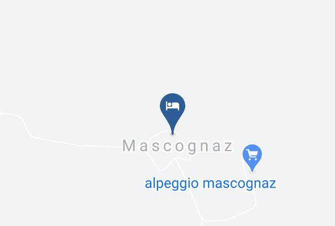 Hotellerie De Mascognaz Map