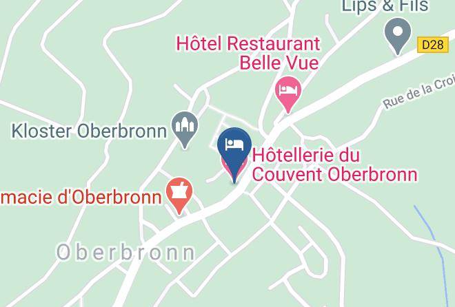 Bas Rhin - Hotellerie Du Couvent Oberbronn Maps