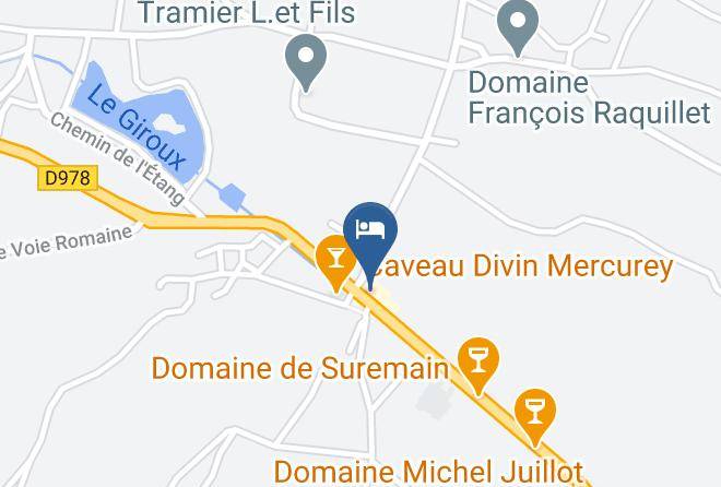 Saone Et Loire - Hotellerie Du Val D'or Maps