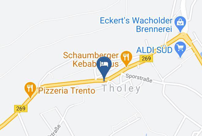 Sankt Wendel - Hotellerie Hubertus Ek Maps