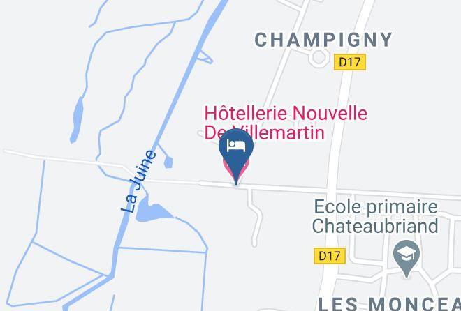 Essonne - Hotellerie Nouvelle De Villemartin Maps