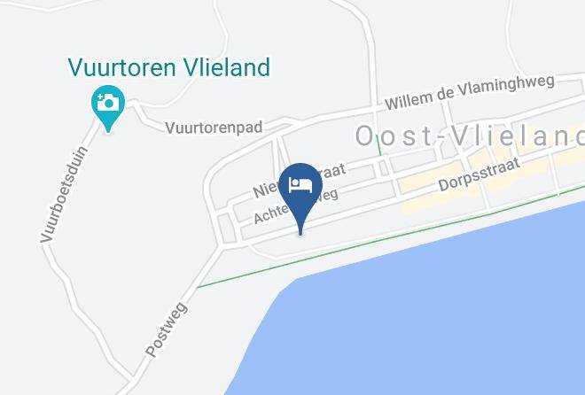 Vlieland - Hotelletje De Veerman Maps