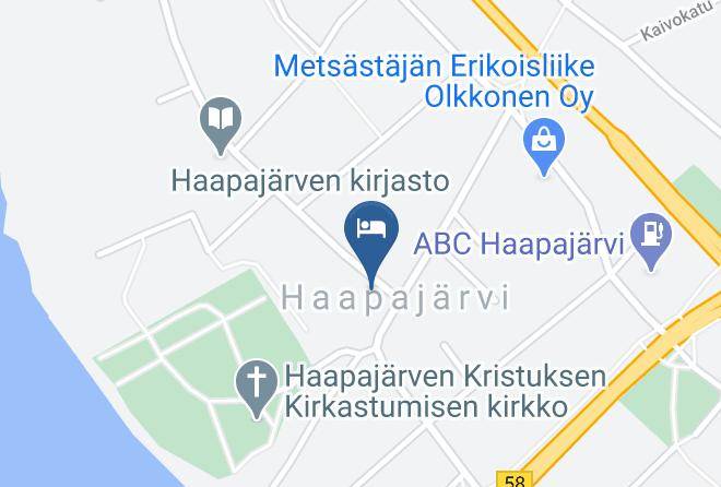 Haapajarvi - Hotelli Haapajarvi Maps