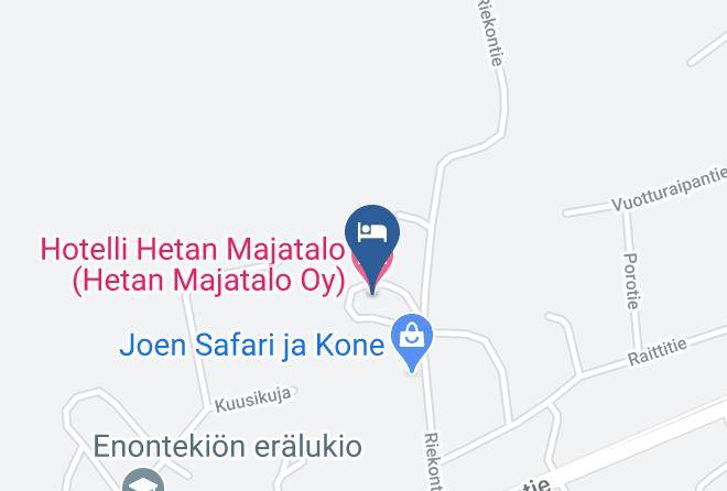 Enontekio - Hotelli Hetan Majatalo Maps