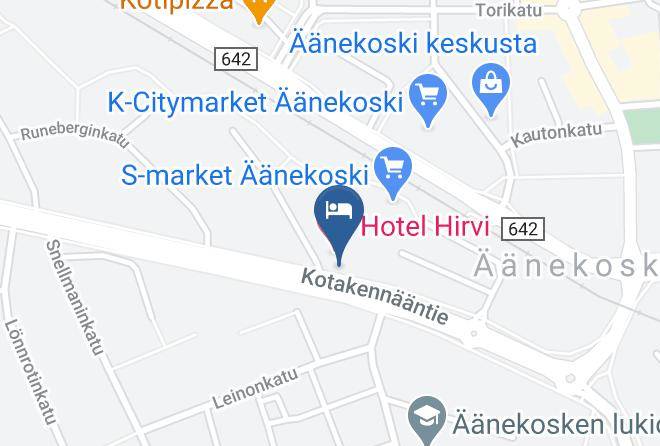 Aanekoski - Hotelli Hirvi Maps