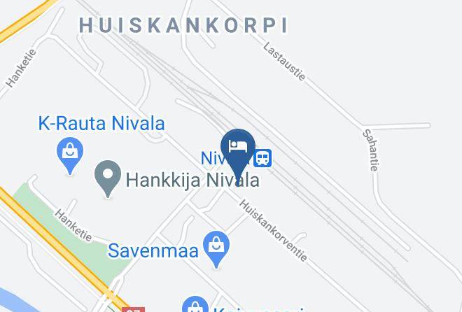 Nivala - Hotelli Huiskankorpi Aseman Majatalo Maps