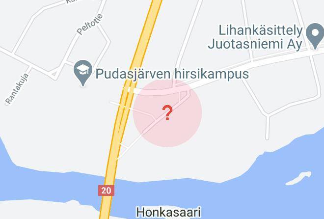 Pudasjarvi - Hotelli Iijoki Maps
