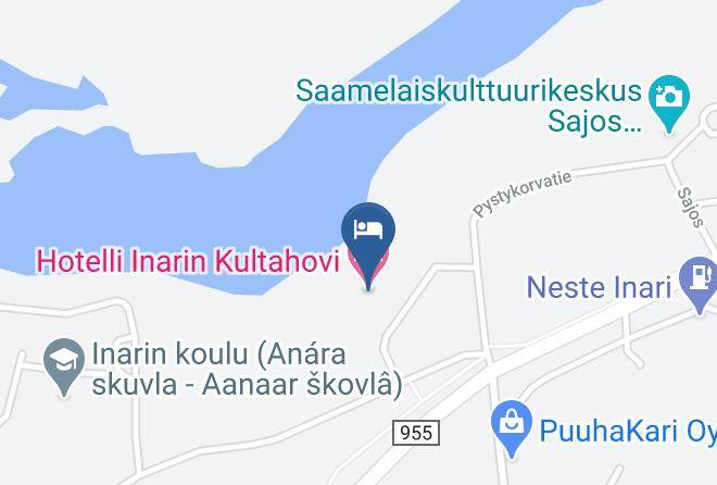 Inari - Hotelli Inarin Kultahovi Oy Maps