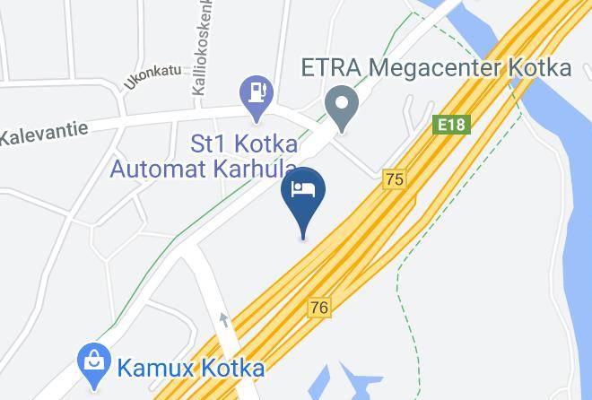 Kotka - Hotelli Jokipuisto Maps