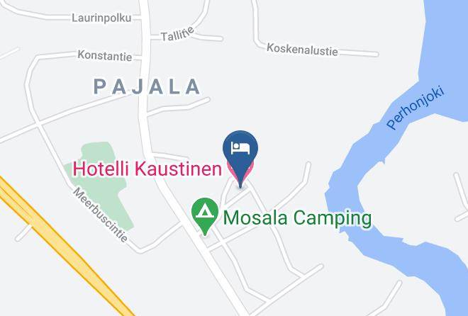 Kaustinen - Hotelli Kaustinen Maps