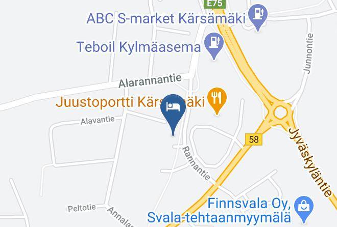 Karsamaki - Hotelli Keskipiste Maps