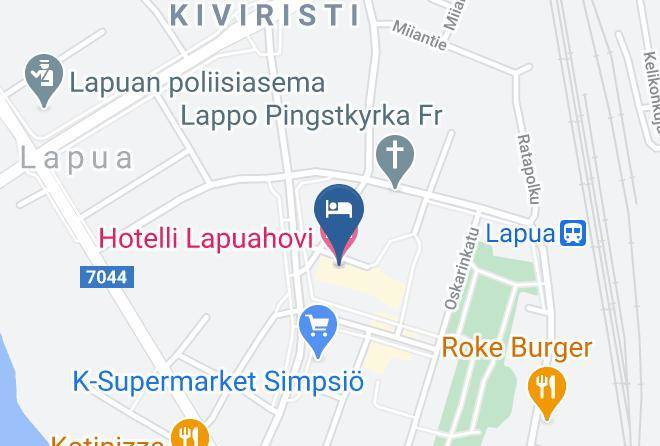 Lapua - Hotelli Lapuahovi Maps