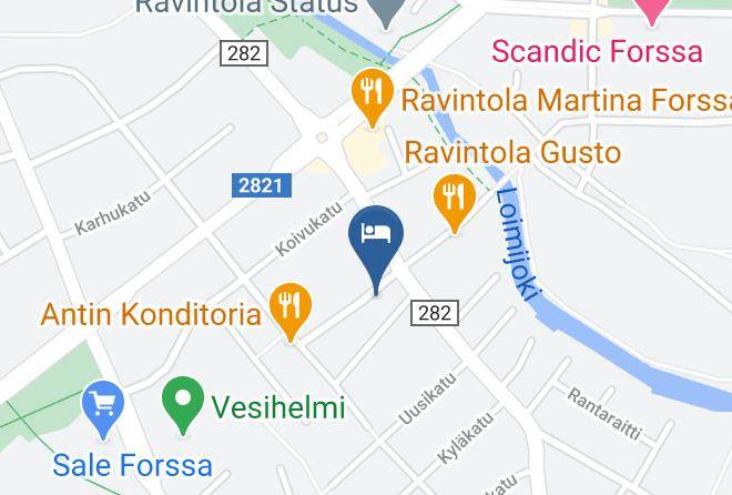 Forssa - Hotelli Maakunta Maps