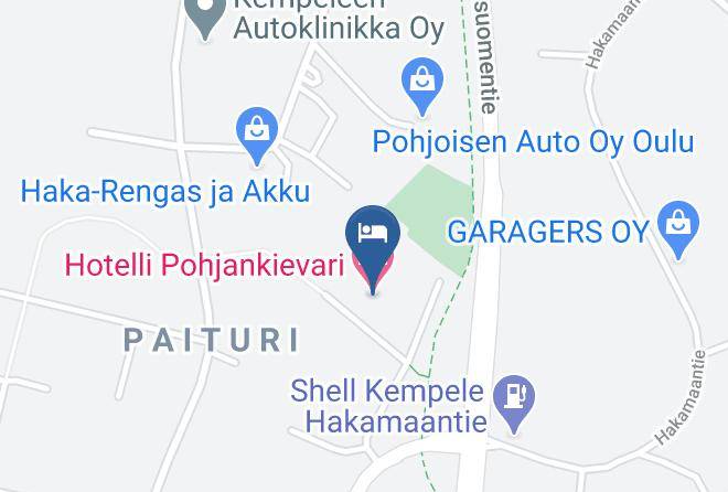 Kempele - Hotelli Pohjankievari Maps