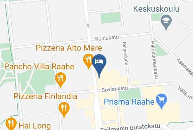 Raahe - Hotelli Raahen Hovi Maps