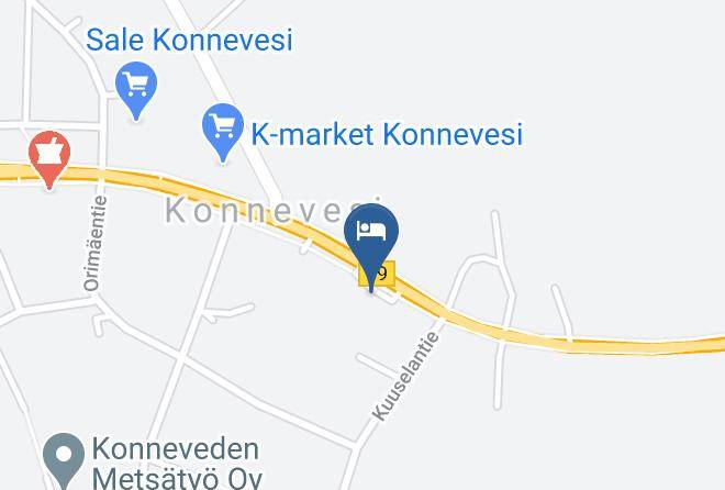 Konnevesi - Hotelli Ravintola Mierontie Oy Maps