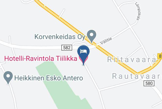Rautavaara - Hotelli Ravintola Tiilikka Oy Maps