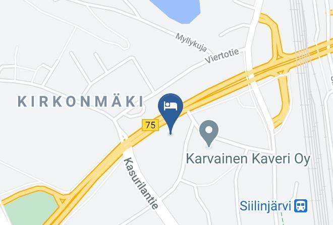 Siilinjarvi - Hotelli Sandels Oy Maps