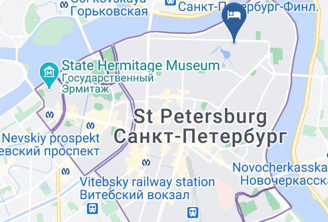 Saint Petersburg - Hotelmercury Maps