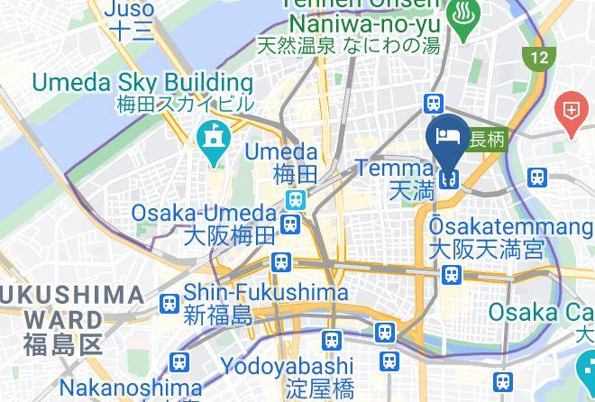 Osaka City Kita Ward - Hotelnext Maps