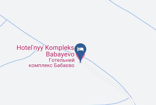 Perechyn Raion - Hotelnyy Kompleks Babayevo Maps