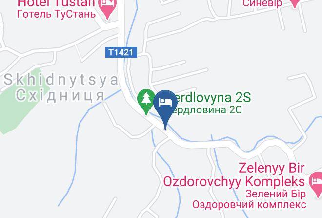 Boryslav - Hotelnyy Kompleks Poeziya Mandriv Maps