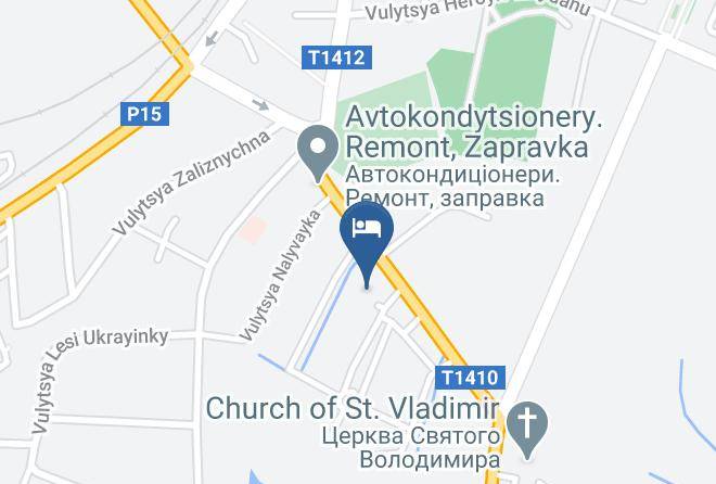 Chervonohrad - Hotelnyy Kompleks Shato Maps