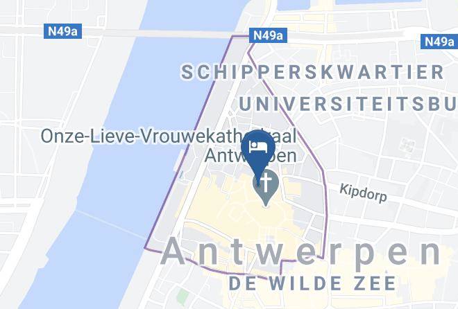 Antwerp - T Stadhuys Grote Markt Maps