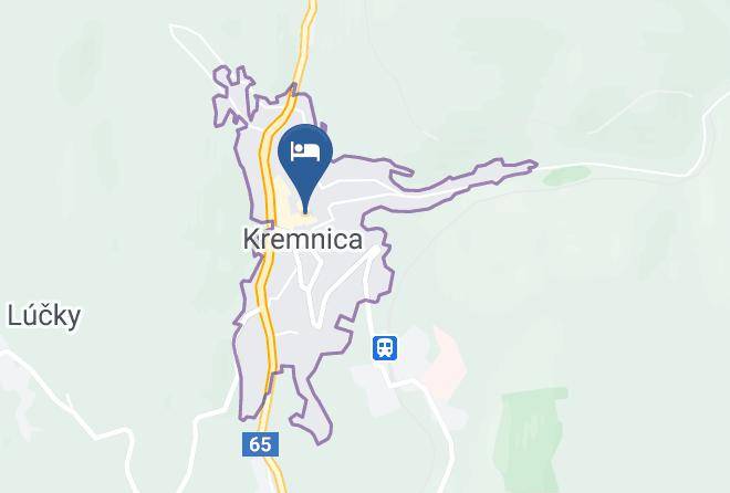 Ziar Nad Hronom - Hotelovy Dom Floren Maps