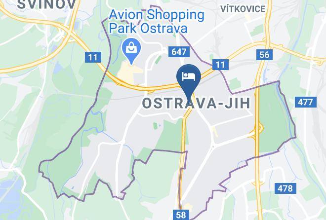 Ostrava - Hotelovy Dum Areal Maps
