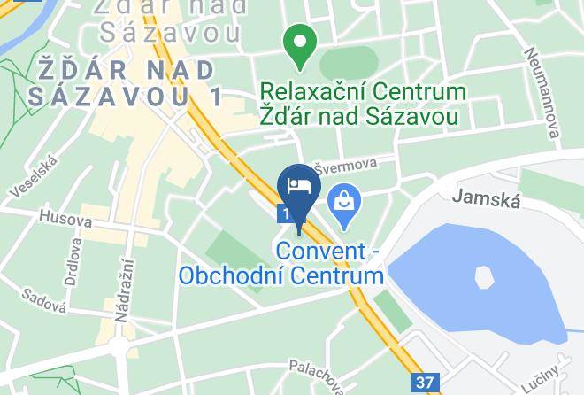 Zdar Nad Sazavou - Hotelovy Dum Morava Maps