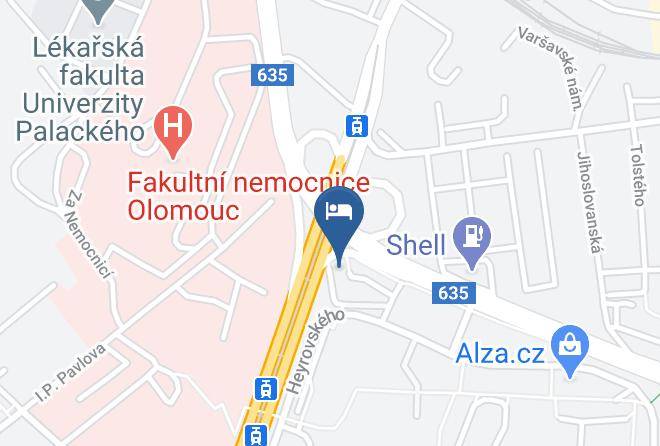 Olomouc - Hotelovy Dum Olomouc Maps