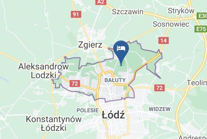 Lodz - Hotelowy Kompleks Lesny Arturowek Maps
