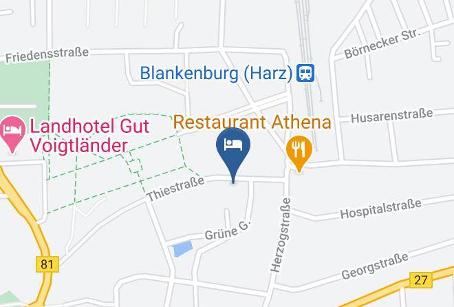 Harz - Hotel Pension Am Kurpark Maps
