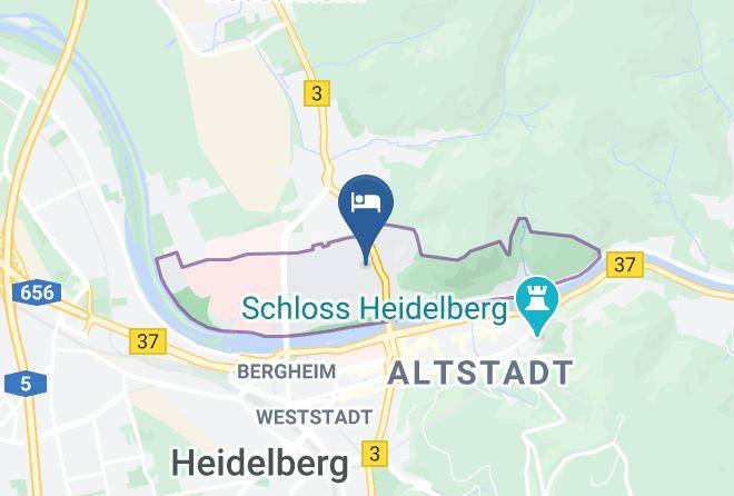 Hotel Pension Berger Map