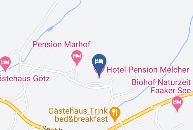 Villach - Hotel Pension Melcher Maps