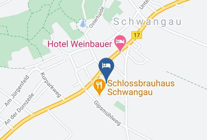 Ostallgau - Hotel Pension Neuschwanstein Maps