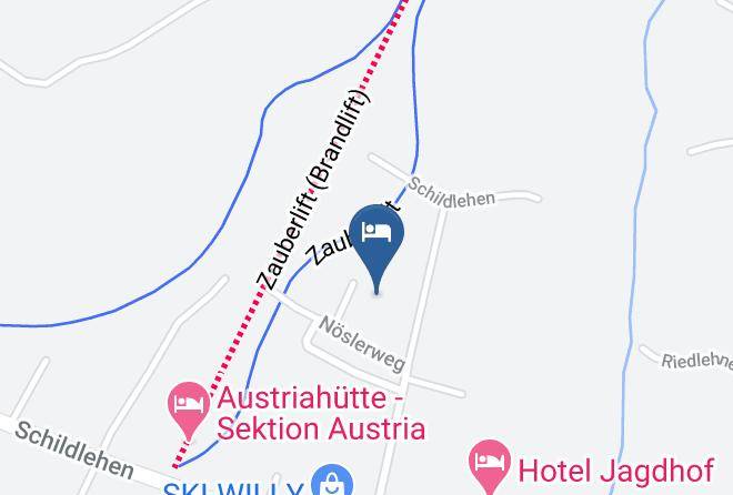 Hotel Pension Residence In Ramsau Am Dachstein Map