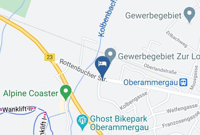 Garmisch Partenkirchen - Hotelpension Stadler Maps
