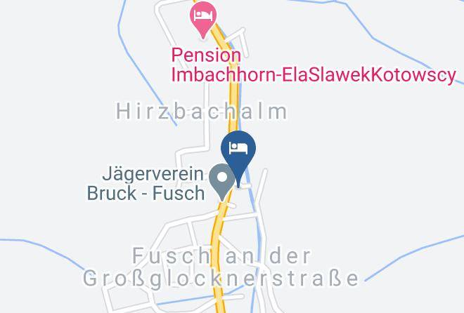 Zell Am See - Hotel Pension Unterkramerhof Maps