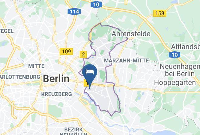 Stadt Berlin - Hotel Pension Victoria Maps