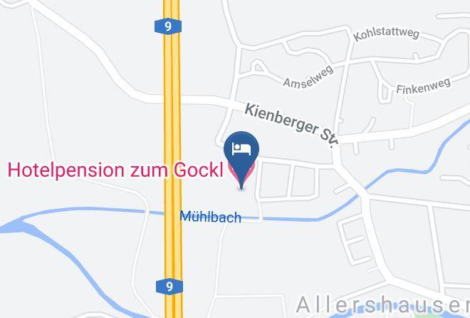 Freising - Hotelpension Zum Gockl Maps