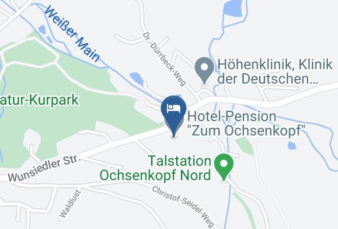 Bayreuth - Hotel Pension Zum Ochsenkopf Maps