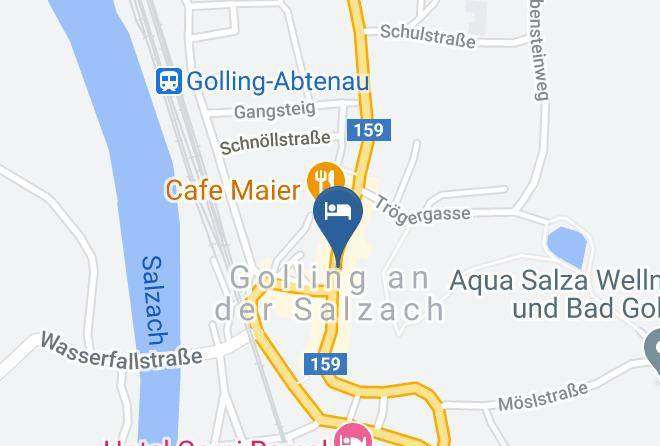 Hallein - Hotel Pension Golingen Maps