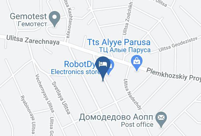 Domodedovo - Hotelpolyot Maps