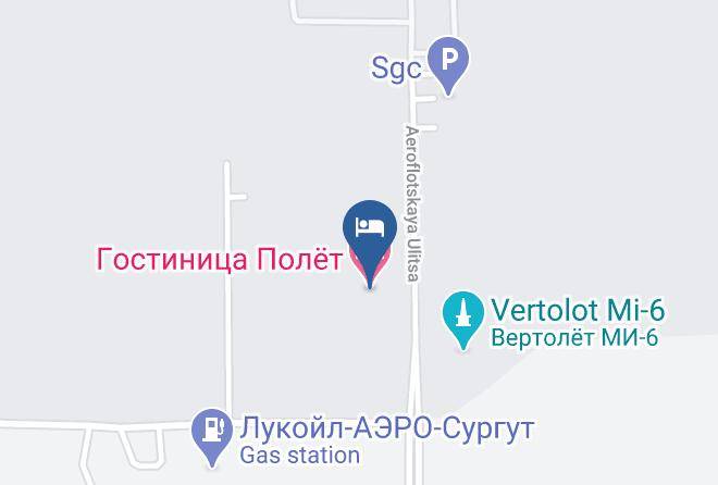 Surgut - Hotelpolyot Maps